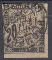 #49# COLONIES GENERALES TAXE N° 8 Oblitéré Pnumpenh (Cambodge) - Portomarken