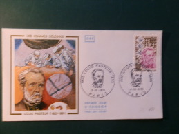 38/137   FDC  FRANCE  OBL.  PARIS - Louis Pasteur