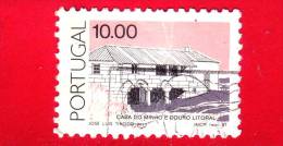 PORTOGALLO - USATO - 1987 - Architettura Locale - Minho E Douro - 10.00 - Oblitérés