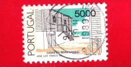 PORTOGALLO - USATO - 1985 - Architettura Locale - Casa Litorale Di Beira - 50.00 - Used Stamps