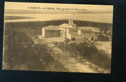 T1370 CARTOLINA TARJETA POSTAL SPAGNA HUELVA LA RABIDA. VISTA GENERAL DEL MONASTERIO FP. NV. - Huelva