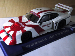 - FLY GB Track - Voiture De Circuit  FORD CAPRI RS Turbo - 1/32° -  Réf 207055 - - Autocircuits