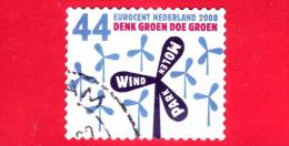 OLANDA - Nederland - USATO - 2008 - Protezione Dell'ambiente - Energia Eolica - 44 - Used Stamps