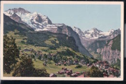 Wengen BE - Mit Jungfrau Und Breithorn - Trümmelbach - Wengen