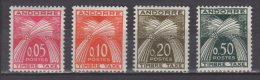 Andorre Taxe N°  42 / 45  Luxe ** - Unused Stamps