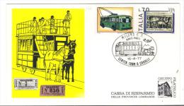 500/170 - ITALIA Centenario Tramvie A Cavalli 16/4/1977 - Tram
