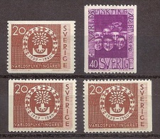 Schweden 1960, Nr. 457-458, Weltflüchtlingsjahr , Postfrisch (mnh) ** - Ongebruikt