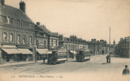 SOTTEVILLE - Place Voltaire (animation Avec Tramways) - Sotteville Les Rouen