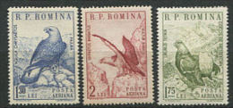 ROUMANIE 1960 - Aigle, Tetras Lyre, Gypaete - Neuf Avec Charniere (Yvert A 107/09) - Neufs