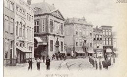 Markt Waagzijde Reprint - Gouda