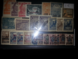 Petit Ensemble De Russie - Unused Stamps