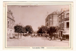 95 - CORMEILLES - Avenue De La Gare - Grande Carte Les Années 1900 - Cormeilles En Parisis