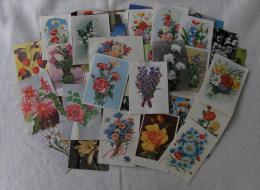 FLOWERS, BLUMEN, CVIJEĆE - Lot Of Hundreds Of Pieces, Viele Hunderte Von Stücken - 100 - 499 Cartoline