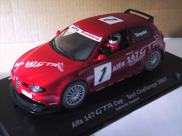 - FLY - Voiture De Circuit  ALFA 147 GTA Cup " Gabrielle Tarquini"- 1/32° -  Réf 88083 - - Circuitos Automóviles