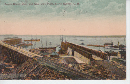 Novia Scotia Steel And Coal Co's Piers , North Sydney  C.B. - Autres & Non Classés