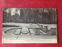 France, Rethondes. Emplacement Du Wagon Du Maréchal Foch - Rethondes