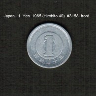 JAPAN    1  YEN  1965  (HIROHITO 40---SHOWA PERIOD)  (Y # 74) - Japan