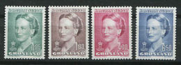 GROENLAND 1990 - Reine Margrethe II - Neuf ** Sans Charniere (Yvert 189/92) - Unused Stamps