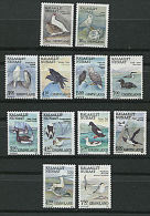 GROENLAND 1987/90 - Oiseaux, Serie I, II, III, IV - Neuf ** (MNH) Sans Charniere (Yvert 164/65-169/72-179/82-187/ 88 - Ungebraucht