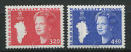 GROENLAND 1989 - Reine Margrethe II - Neuf ** Sans Charniere (Yvert 177/78) - Ungebraucht