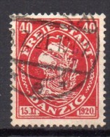 Freie Stadt Danzig - 1921 - Michel N° 56 - Used