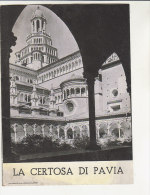 B0984 - Brochure Illustrata LA CARTOSA DI PAVIA Anni '60 - Turismo, Viaggi