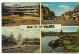 Walton On Thames  Multi View 1970 Shopping Center - Surrey