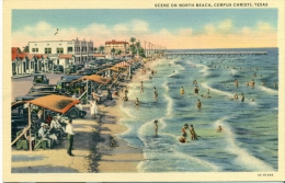 Texas - Corpus Christi - Scene On North Beach - Corpus Christi