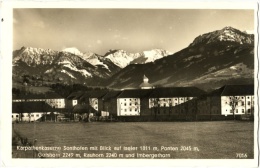 Karpathenkaserne Sonthofen Mit Blick Auf Iseler Ponten Geishorn Rauhorn Und Imbergerhorn - Sonthofen