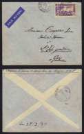SAINT LOUIS - SENEGAL  /  1937 VARIETE & LETTRE PAR AVION  POUR LA FRANCE / COTE 35.00 EUROS / 2 IMAGES (ref 5352) - Lettres & Documents