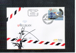 Montenegro 2007 Pelican FDC - Pelicans