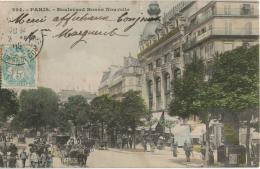 Carte Postale Ancienne : Boulevard  Poissonnière - Arrondissement: 02
