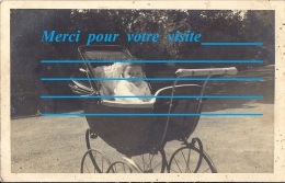 Cpp SUISSE BALE Une Allée Du Parc ?  ( Bébé WOLF à 8 Mois Son Landau Poignet Porcelaine ) Adr A CANTAREL ORBIGNY 37 - Other & Unclassified