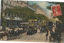 Carte Postale Ancienne : Boulevard Des Italiens - Arrondissement: 02