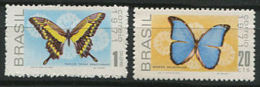 BRESIL 1971 - Papillons - Neuf Sans Charniere (Yvert 950/51) - Neufs