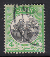 Sudan Used Scott #101 4m Baggara Girl - Soudan (...-1951)