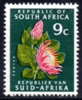 South Africa - 1969-1972 Definitive 9c Protea (**) # SG 292 , Mi 408 - Ungebraucht