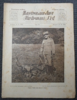 ILUSTROVANI LIST, NJ. VEL. KRALJ ALEKSANDAR U LOVU NA BELJU, BELJE  1924   4 SCANS - Tijdschriften