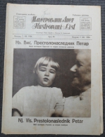 ILUSTROVANI LIST, PRESTOLONASLEDNIK PETAR  1924   4 SCANS - Zeitungen & Zeitschriften