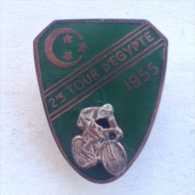 Badge Pin ZN000424 - Bicycle (cycling) 2nd Tour D'Egypte 1955 - Radsport