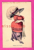 MODE - Illustration De POULAY- Puisque C'est La Mode - Carte Vierge - Because It Is The Fashion, Big Lady In Skirt Pant - Mode