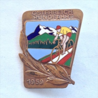 Badge Pin ZN000428 - Bicycle (cycling) Austria Tour 1959 - Radsport