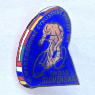 Badge Pin ZN000430 - Bicycle (cycling) Czechoslovakia (Okolo Slovenska) 1959 - Radsport