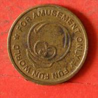 TOKEN - FOR AMUSEMENT ONLY   -    (Nº03822) - Ohne Zuordnung
