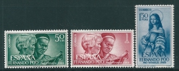 Fernando Poo 1966 Edifil 248-50 MNH** - Fernando Poo