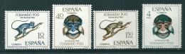 Fernando Poo 1966 Edifil 251-4 MNH** - Fernando Poo