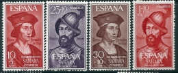 Spanish Sahara 1961 Edifil 197-200 MNH** - Spanische Sahara