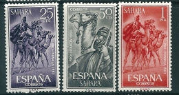 Spanish Sahara 1963 Edifil 217-9 MNH** - Sahara Spagnolo