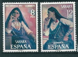 Spanish Sahara 1972 Edifil 306-7 MNH** - Spanische Sahara