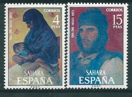 Spanish Sahara 1972 Edifil 308-9 MNH** - Sahara Espagnol